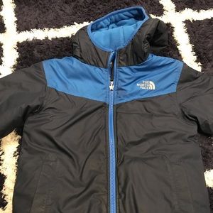 North Face boys reversible winter Coat